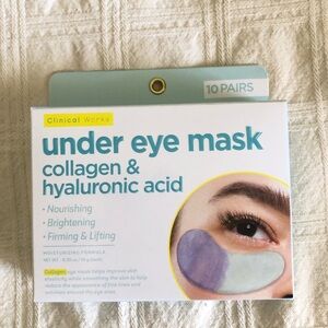 Clinical Works 10 pairs Under Eye Masks Hyaluronic Acid